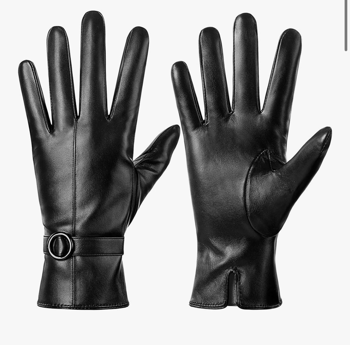 Womens Leather Gloves Lambskin Gloves
