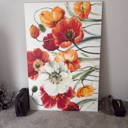 Large Flower Painting 