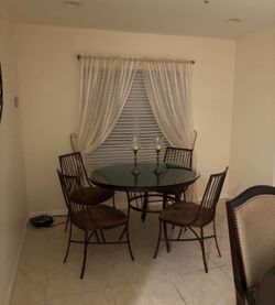 Dining Table with 4 Chairs