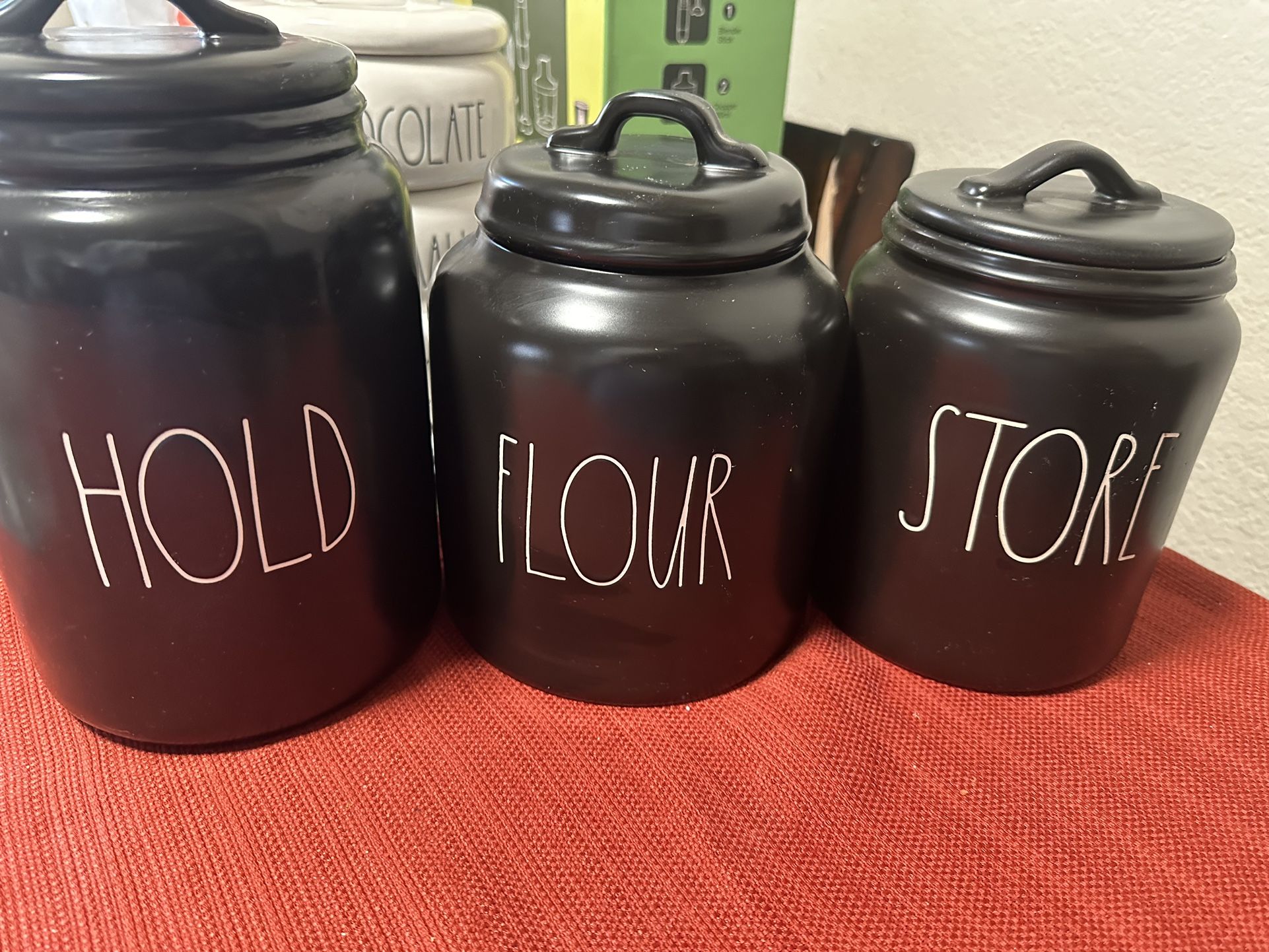 Rae Dunn Canisters 10 Dollars Each
