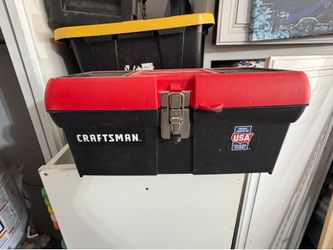 Craftsman 16” Tool Box – Made in USA – Great Condition