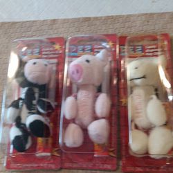 Three Vintage Pez Barnyard Babies 2004