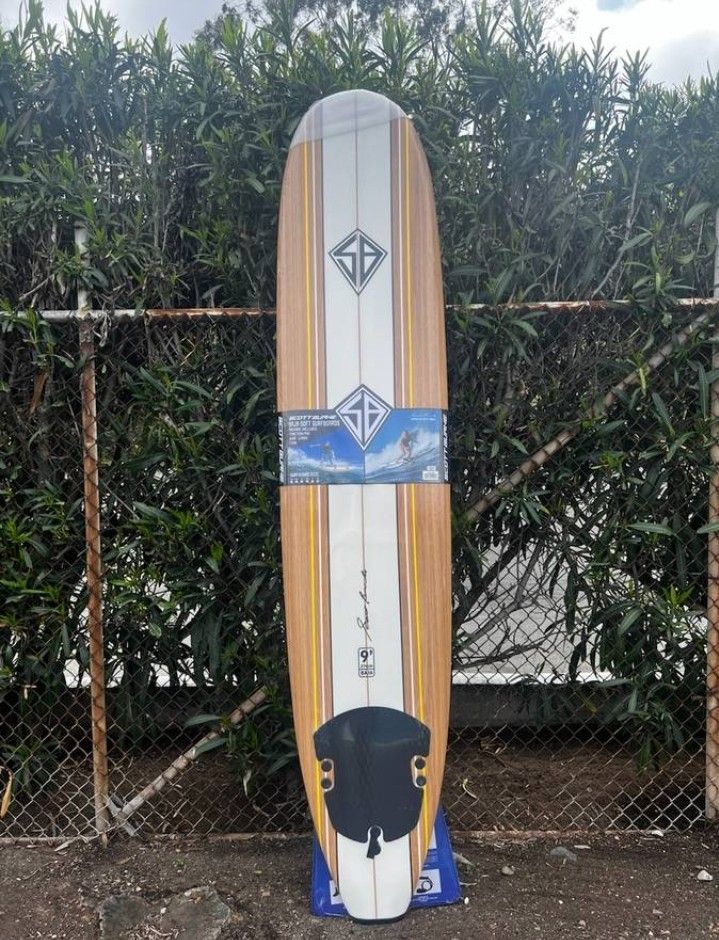 NEW 9'0 ft Foam Surf Board For Beginners 9 Foot Longboard Soft Top Surfboard Like Wavestorm Odysea Catch Surf 