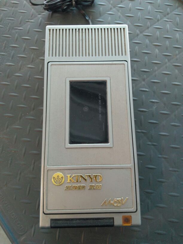 VHS rewinder Kinyo super slim M.63V