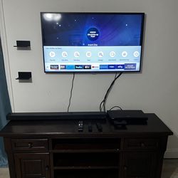 Samsung And Entertainment Center