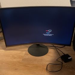 Samsung Curved Monitor “27