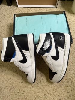 FRAGMENT x UNION x JORDAN 1 HIGH BLACK AND WHITE