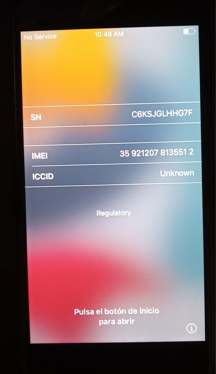 IPhone 7 & IPHONE SE Icloud Locked