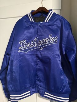 Los Angeles Dodgers Satin Bomber Jacket