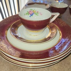 Aristocrat By Salem Vintage China Set!