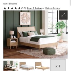 Queen Wooden Bed Frame 