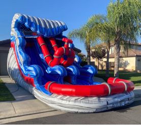 Double Lane Hydro Blaster Waterslide