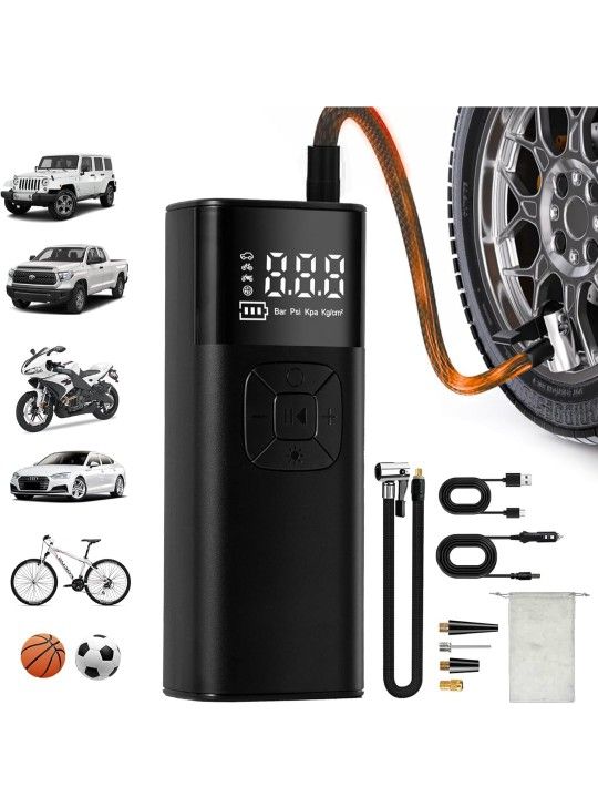 Tire Inflator Portable Air Compressor