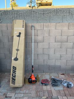Shop ECHO 42.7 cc Gas 2-Stroke Straight Shaft Pro String Trimmer with 20 in. Cutting Swath and High Capacity Speed-Feed 500 Head