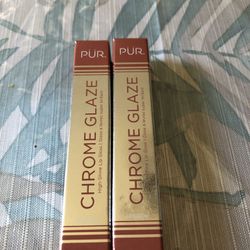 PUR Chrome Glaze High Gloss, Set Of 2 “Squad”, NEW.  