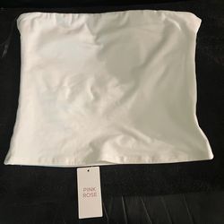 White tube top