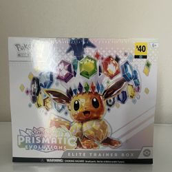Prismatic Evolutions ETB Sealed