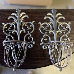 Very Pretty Wall Candle Holders 