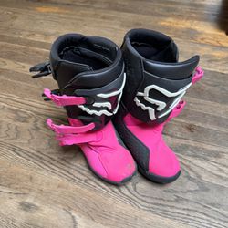 Girls Fox Racing boots