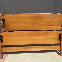 Old Wooden Bed