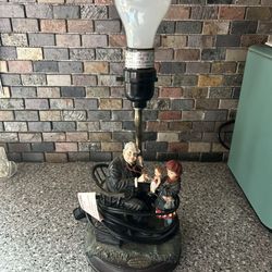 Norman Rockwell Lamp