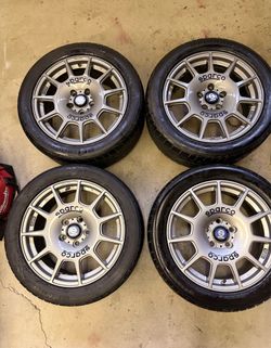 Sparco Terra 17x7.5 rims – Set of 4 – 5x114.3