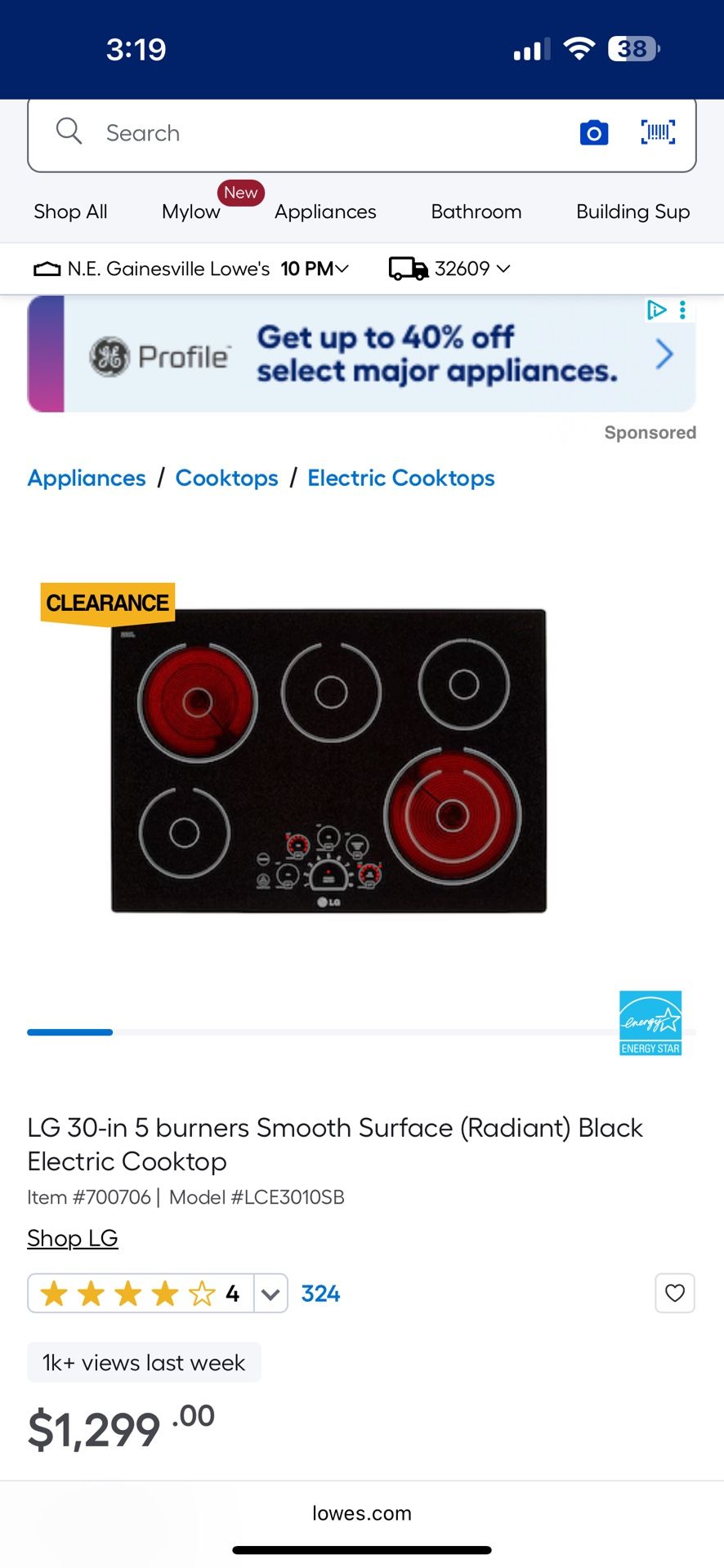 Cooktop