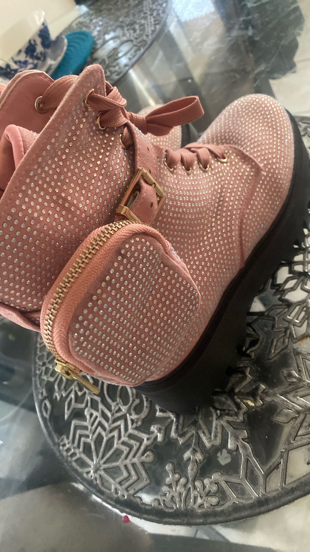 Pink Boots