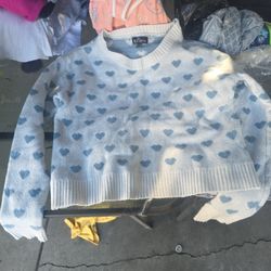Girls Cropped Sweater 