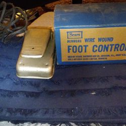 Sears Foot Pedal For Sewing Machine 