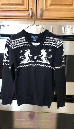 Ralph Lauren boys Ski sweater, size medium