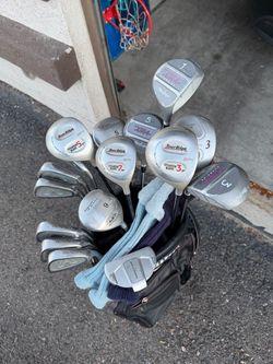 Womens Golf Club Set With Callaway Bag