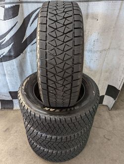 245/60r18 "Nubby New" Bridgestone DM-V2 studless winter snow tires