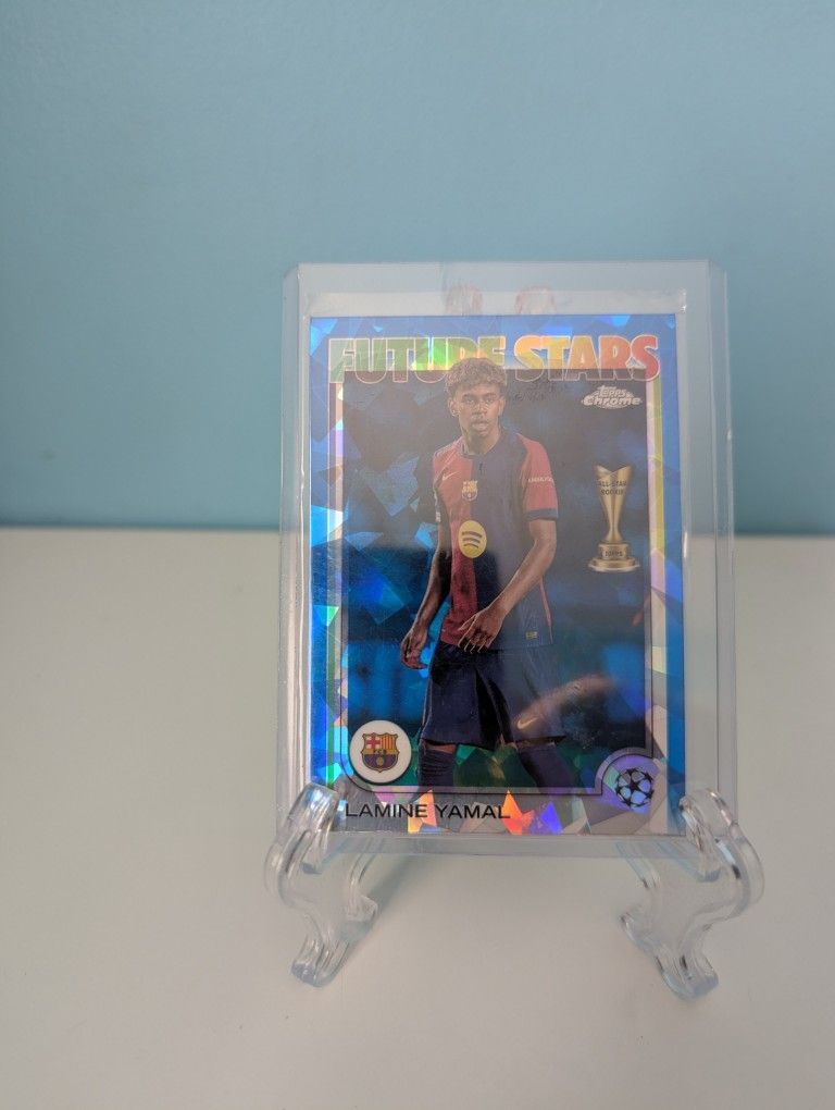 2024-25 Topps sapphire Lamine Yamal card