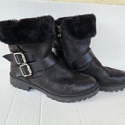 BLACK BOOTS WOMAN by BLOWFISH MALIBU*FIRM PRICE*size 8.5