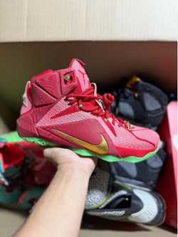 LeBron 12 Pre Sprite Nike ID size 10 VNDS