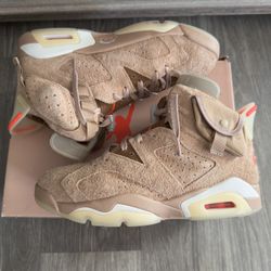 Jordan 6 Travis Scott “British Khaki”