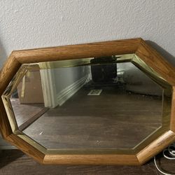 Wood Mirror
