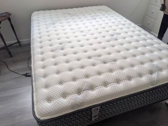 Mattress, fullsize with frame