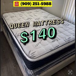 Queen size pillow top mattress