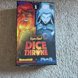 Dice Throne Season 1 Rerolled Barbarian And Moon Elf Characters 