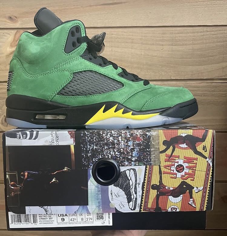 Jordan 5 Green
