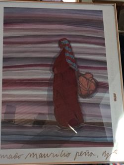 Framed Amado Maurilio Pena picture