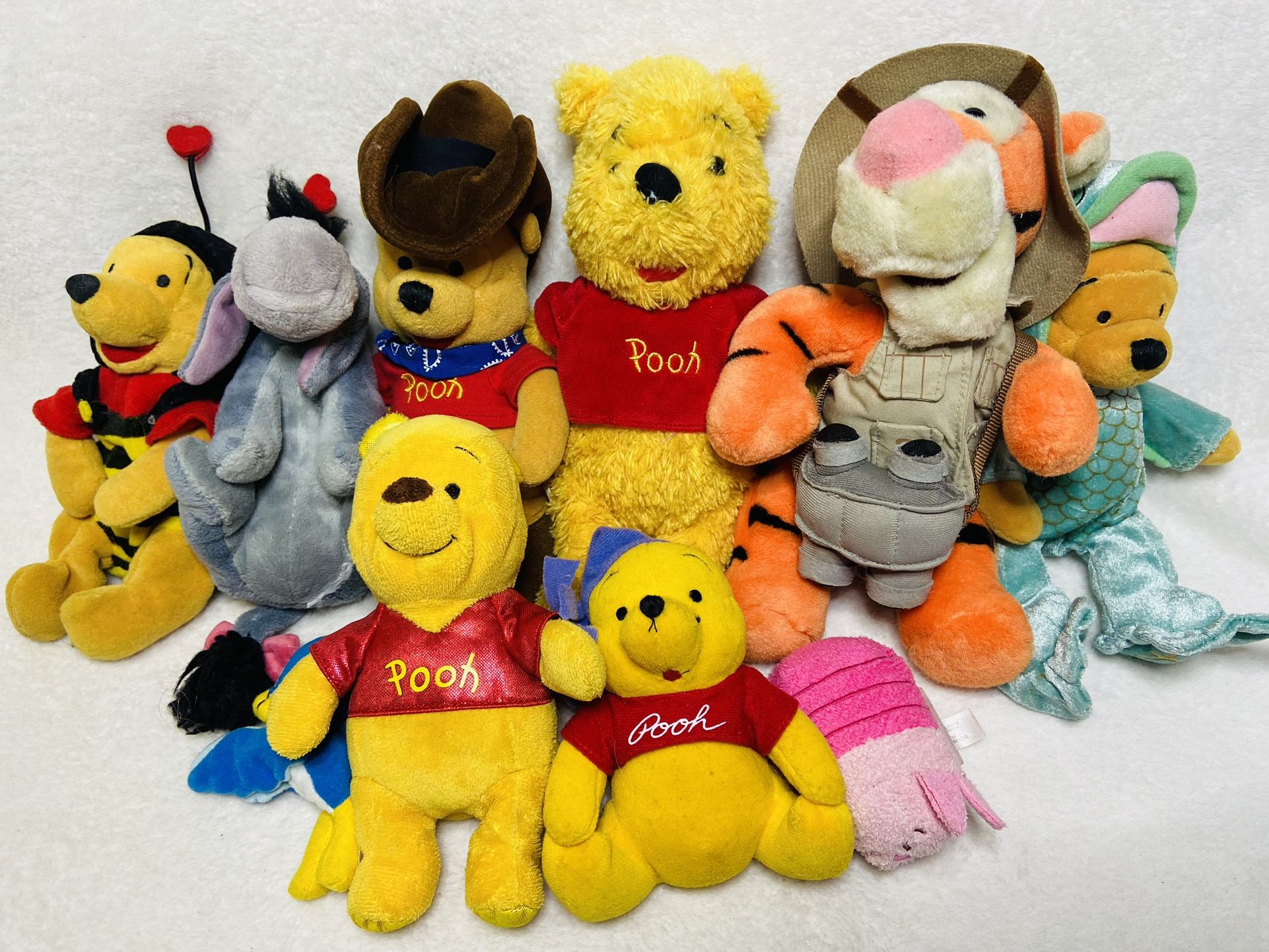 Y2K Disney Store Disney Parks Winnie the Pooh Plush Toys Disney Toys