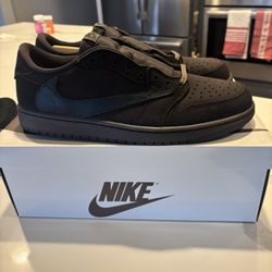 Jordan 1 Low  X Travis Scott Velvet Brown Men’s Sz 12 