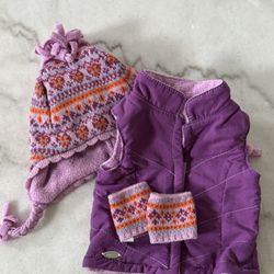 American Girl Doll Winter Set