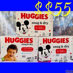 Diapers Size 2 
