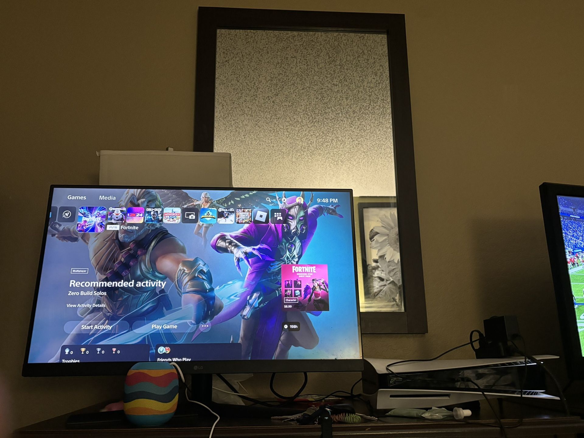 PS5 And Monitor Combo 