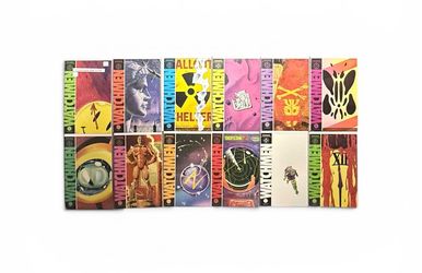Watchmen #1–12 Complete First Print Set – DC Comics (1986–1987)