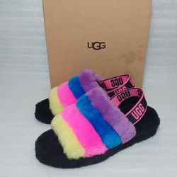 UGG size 9 women's shoes. Black Multi color. Brand new in box 